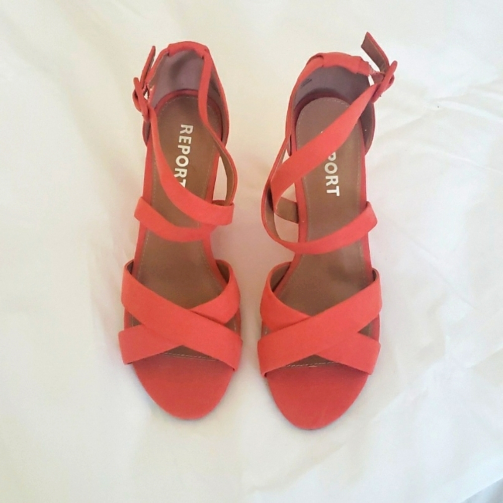 Wedges faux suede